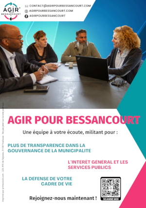 AGIR POUR BESSANCOURT VA A VOTRE RENCONTRE 