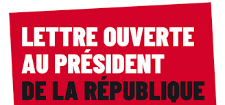 LETTRE AU PRÉSIDENT DE LA RÉPUBLIQUE 