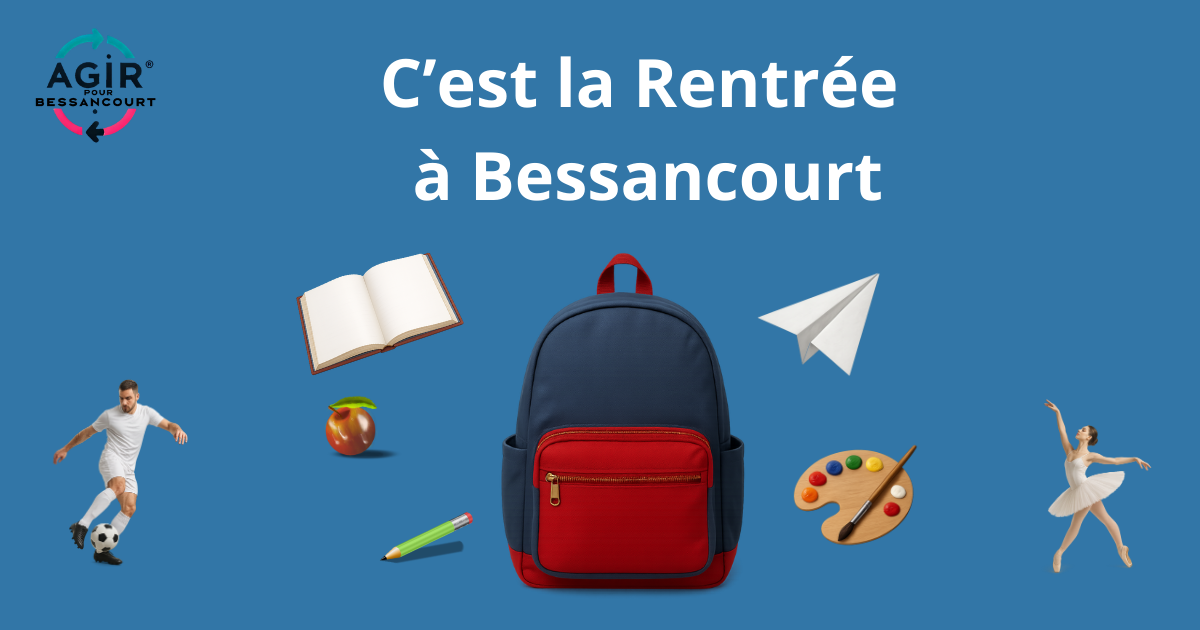 C’est la rentrée à Bessancourt !