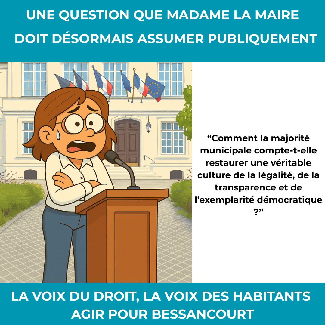 Question à Madame la Maire